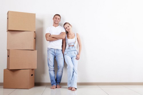 Moving van service for homes in Downe village
