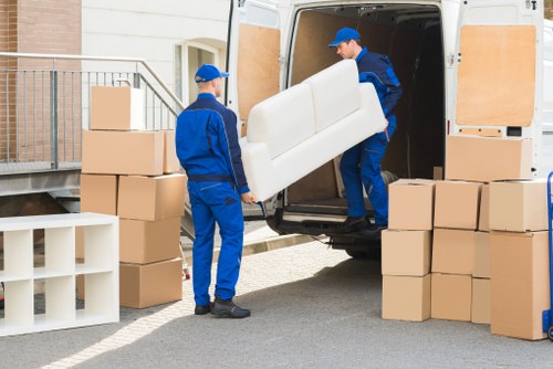 Moving day logistics for properties in Downe